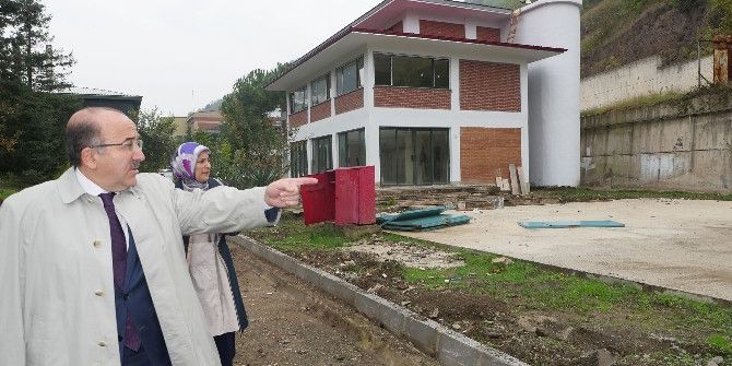 Başkan Gümrükçüoğlu Uyuşturucu İle Mücadele Merkezi İnşaatını Denetledi