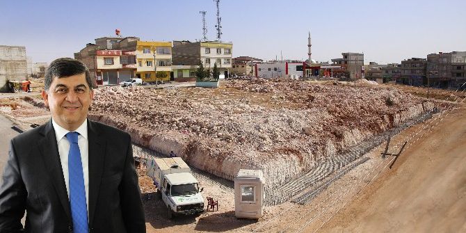 İncilikaya’da Uzay Çatılı Pazar Yeri İnşaatı Başladı