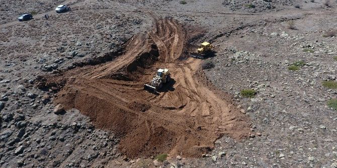 Kırsaldaki Hayvanlar İçin 3 Adet Doğal Gölet Yapıldı