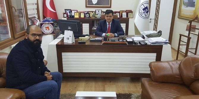 Yeni Fabrika Yetkilisinden Başkan Yalçın’a Ziyaret