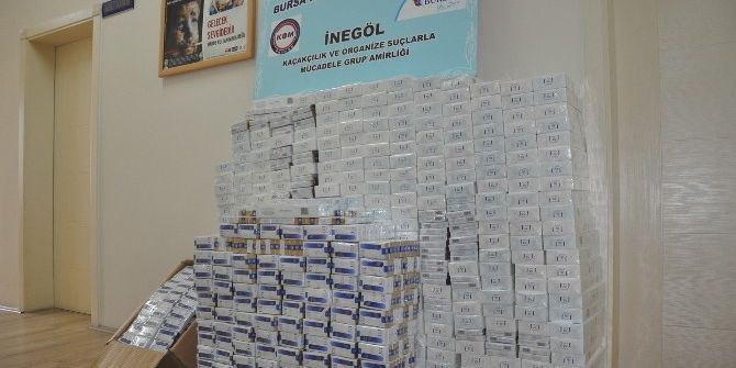 Nefes Kesen Kovalamacada 5 Bin Paket Kaçak Sigara Ele Geçirildi
