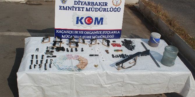 Diyarbakır’da Yasa Dışı Silah Tamirciliği Yapanlara Operasyon
