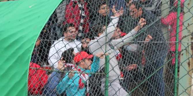 Amatör Maçta Saha Karıştı