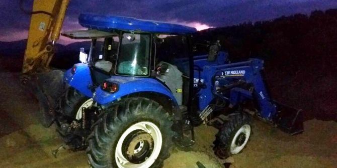 Manisa’da Birlik Başkanı Traktörün Altında Kaldı