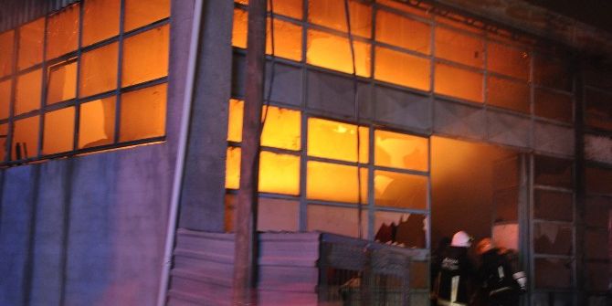 İnegöl’de Alevli Gece