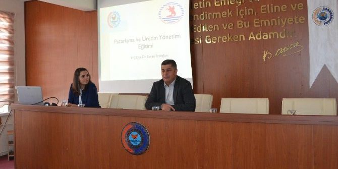 Bafra’da ’Pazarlama Ve Üretim Yönetimi Eğitimi’