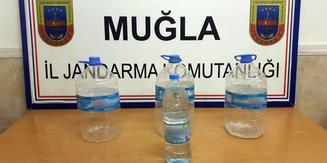 Karabörtlen’de Sahte İçki Ele Geçirildi