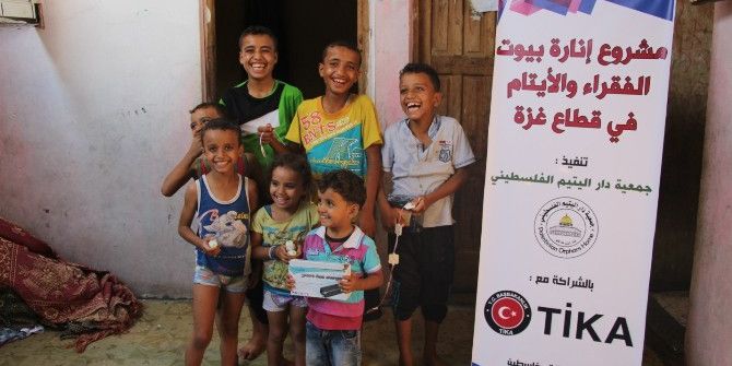 Gazzeli 200 Aileye Tika’dan Led Aydınlatma Sistemi Desteği