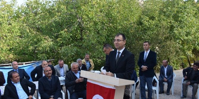 Vali Toprak Akçadağ’da Tesis Açılışı Yaptı