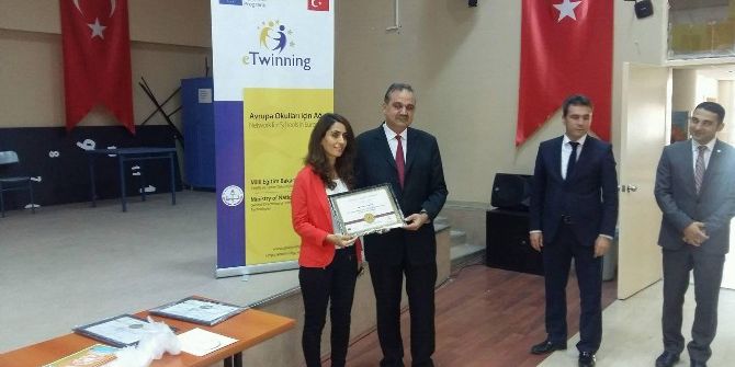 Felekşan Fırat Ortaokulu, Avrupa Kalite Ödüllünü Aydın’a Getirdi