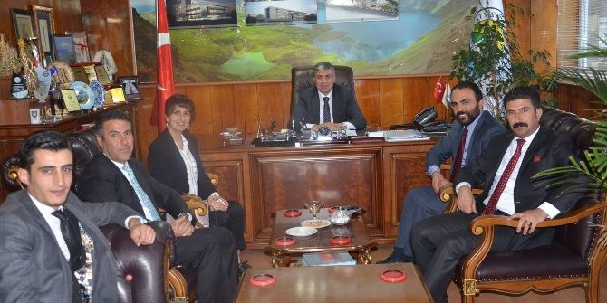 Bitlis Barosundan Başkan Aksoy’a Ziyaret