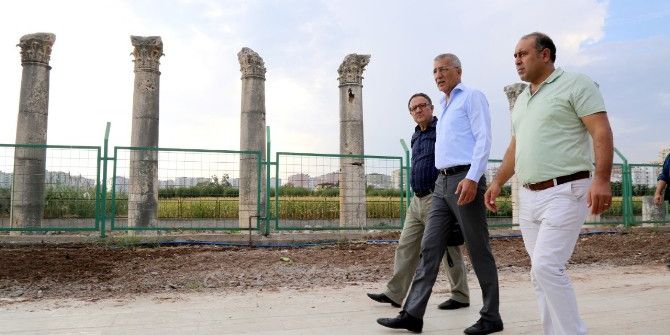 Pompeipolis’teki Yürüyüş Yolu Çalışmasında Sona Gelindi