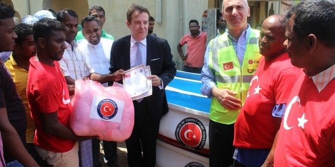 Tika’dan Sri Lankalı Balıkçılara Ekipman Desteği
