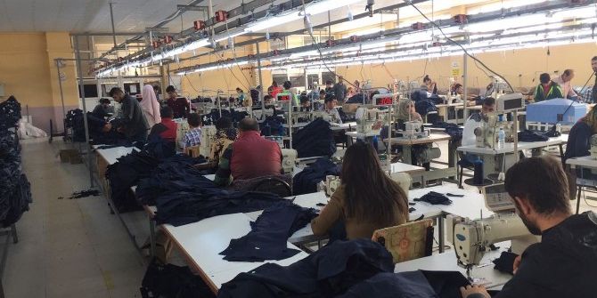 Başkan Gürsoy’dan Tekstil Fabrikasına Ziyaret