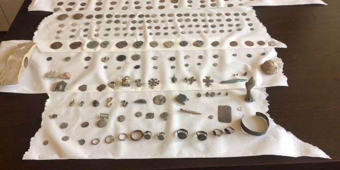 Jandarmadan Tarihi Eser Kaçakçılığı Operasyonu