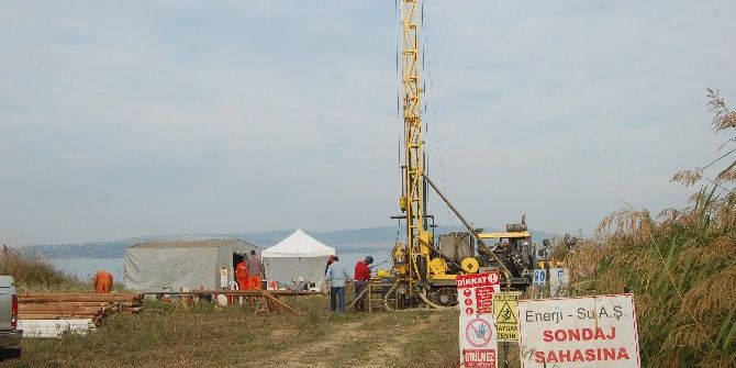 Çanakkale Boğaz Köprüsünde Çalışmalar Sürüyor