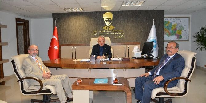 Eski Başkandan Coşkun’a Ziyaret