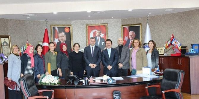 Başkan Yemenici’ye Eğitimcilerden Ziyaret