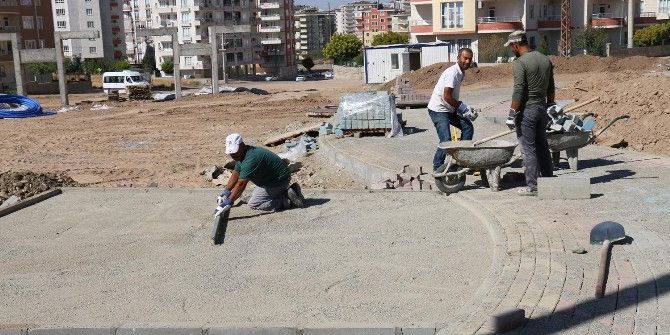 Batman Belediyesi Park Çalışmalarını Hızlandırdı