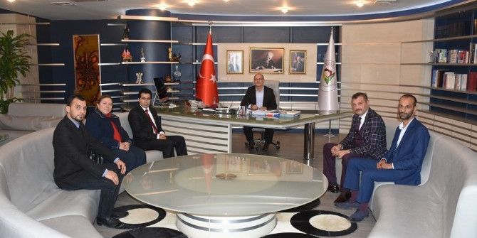 Roman Derneği Temsilcilerinden Belediye’ye Ziyaret