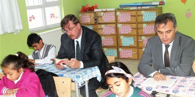 Başsavcı Burgucuoğlu Öğrencilerle Kitap Okudu