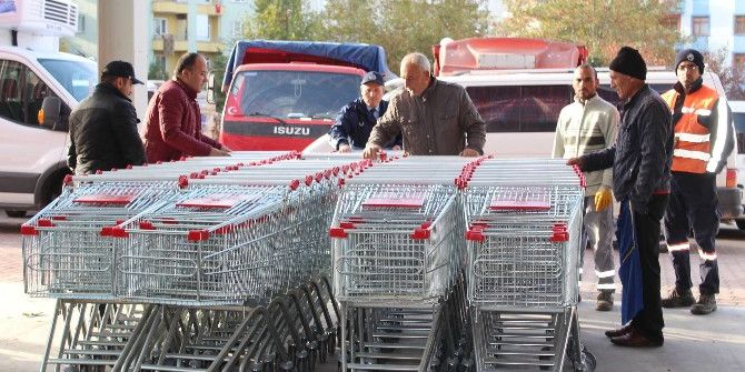 Sungurlu Belediyesi’nden Pazar Arabası Uygulaması