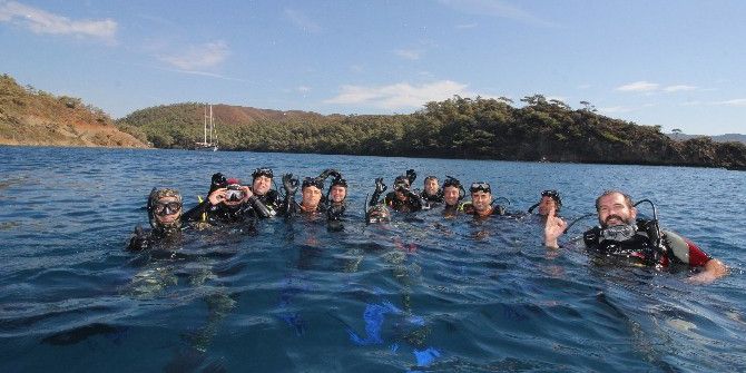 Bodrum’da Çatı Ve Amazon Koyu Temizlendi