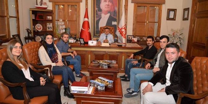 Ak Gençlerden Başkan Yağcı’ya Ziyaret