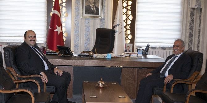 Rektör Prof. Dr. Ömer Çomaklı İade-i Ziyaretlere Devam Ediyor