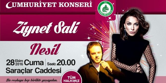 Edirne Belediyesi’nden Cumhuriyet Konseri