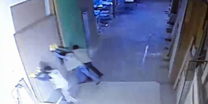 Pakistanlı İşçinin Ölümü Güvenlik Kamerasında