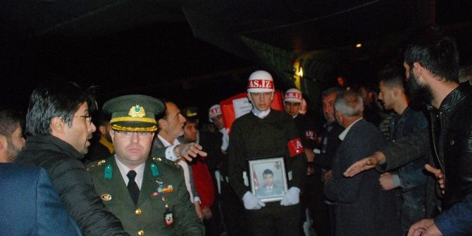 Şehit Uzman Çavuş Çeçen’in Cenazesi Tokat’a Getirildi