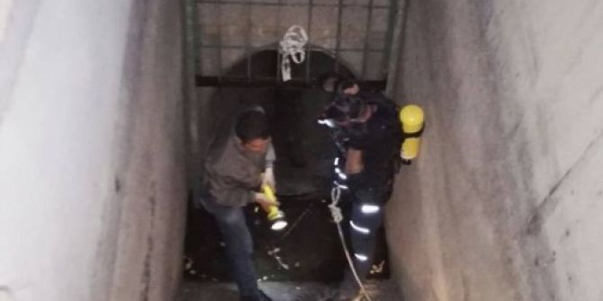 200 Metre Derinliğindeki Kanala Düşen Köpeği, Afad Kurtardı
