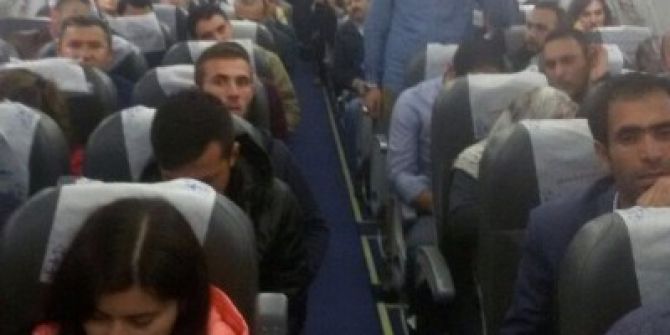 Anadolujet Uçağı Van’a İnemedi