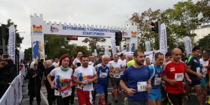 Zeytinburnu Cumhuriyet Koşusu Başlıyor