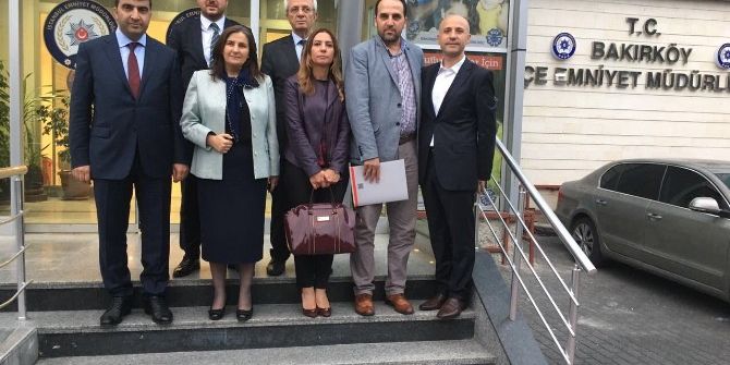 Tülay Kaynarca’dan Bakırköy Emniyet Müdürü Çetiner’e Ziyaret