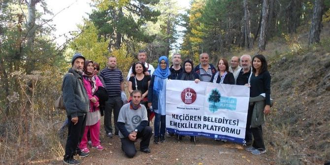 Keçiörenli Emekliler Sağlıklı Yaşam Yürüyüşünde