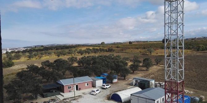 Lapseki Devlet Hastanesi İnşaatına İnceleme