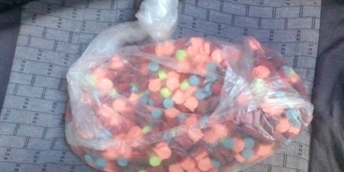 Tekirdağ’da Bir Otomobilde Uyuşturucu Hap Ele Geçirildi