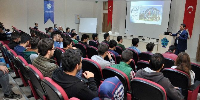 Konya Mmo Başkanı Duransoy Neü’de Öğrencilerle Buluştu