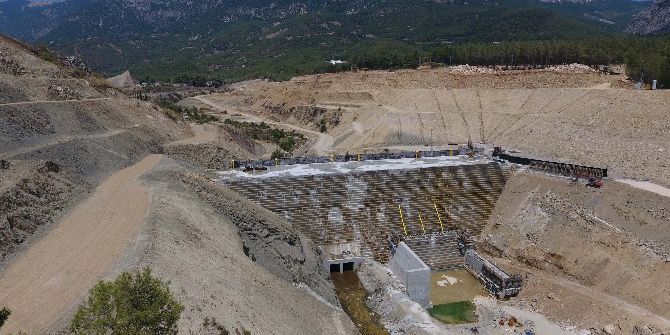 Finike Kapıçay Baraj İnşaatı Hızla İlerliyor