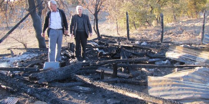 Hisarcık’ta Kundaklama Korkusu