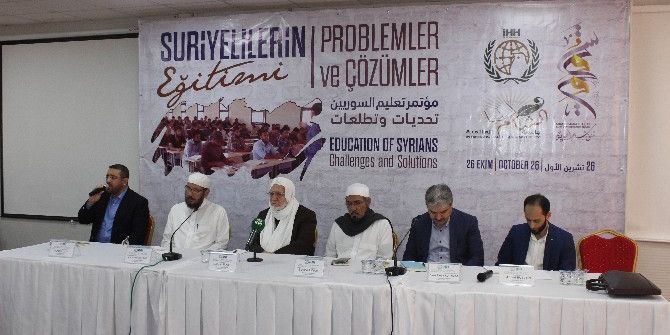 ’Kurtarılmış Suriye’de Eğitim: Problemler Ve Çözümler’ Konulu Program Düzenlendi