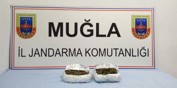 Fethiye’de 380 Gram Esrar Yakalandı