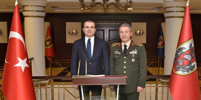 Ab Bakanı Çelik’ten Genelkurmay Başkanı Akar’a Ziyaret