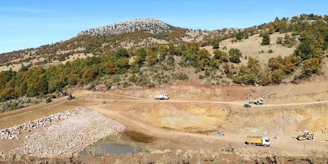 Araziler Suya Kavuşuyor