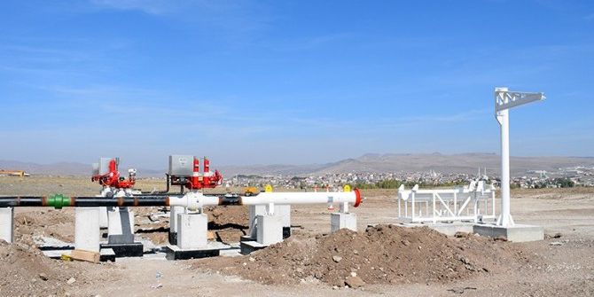 İscehisar’da Doğalgaz Çalışmaları Sürüyor