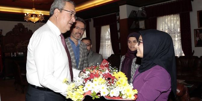 Yunus Emre İmam Hatip Ortaokulu Yöneticileri Ünver’i Ziyaret Etti