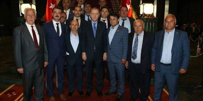 Muhtarlardan Cumhurbaşkanı Erdoğan’a Teşekkür