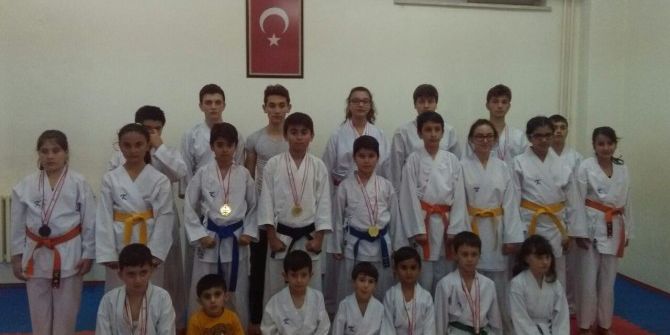 Karate Müsabakasında Ereğli 14 Madalya Kazandı